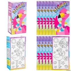 Luau Activity Treat Bags - 12Pk