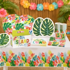*Luau Vibes Deluxe Party Pack for 16