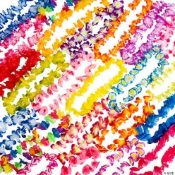 Mega Lei Fabric Flower Assortment 50pcs