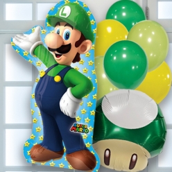 35% OFF: Luigi Deluxe Balloon Bouquet