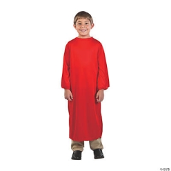 Kid's Small Red Nativity Gown