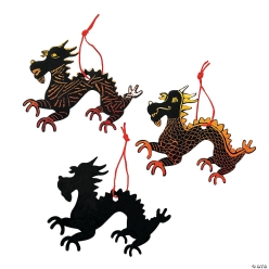 Magic Scratch Chinese New Year Dragons 24 Pk
