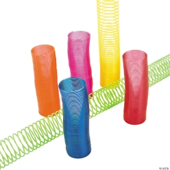 Bright Colour Extra Long Magic Springs - 12Pk