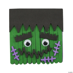 Green Monster Craft Stick Craft Kit