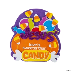 Jesus Love Is Sweeter Than Candy Craft Kit-12Pk