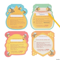 Bee-Themed Teacher Happy Mail Notepad Set-4Pk