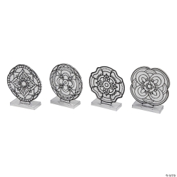 Mandala Suncatchers with Stands - 12Pk