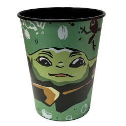 The Mandalorian & Grogu 16oz Hard Plastic Keepsake Cup