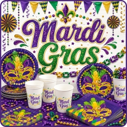 Mardi Gras Party Supplies & Decorations