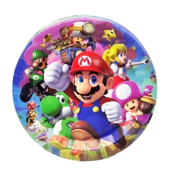 Mario and Friends Dessert Plates - 10 PK