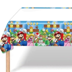 Mario and Friends Printed Plastic Table Cover