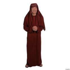 Nativity Maroon Robe & Hat - Adult
