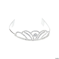 Prom Deluxe Tiara - Scalloped Chloe