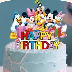 Mickey Mouse & Friends Large Cake Topper