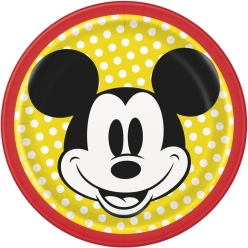 Mickey Mouse Vintage Dessert Plates - 8 PK