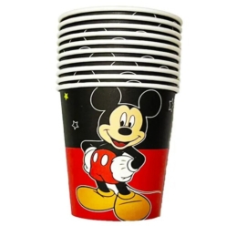 Mickey Mouse Paper Cups- 10 PK