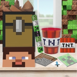 *Minecraft Loot Bag w/7 Toys