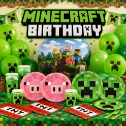 Minecraft Birthday Party Supplies