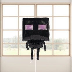 Minecraft Enderman 66cm Shaped Foil Balloon