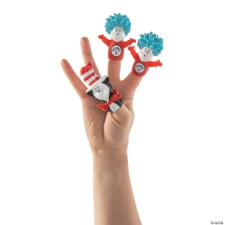 Dr. Seuss Finger Puppets - 24Pk