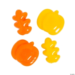 Fall Sticky Leaves & Pumpkins - 24Pk