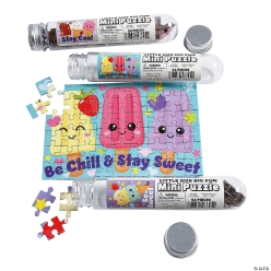Ice Cream Character Jigsaw Puzzles in a Tube-12Pk