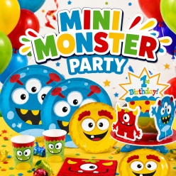 Mini Monster Party Supplies