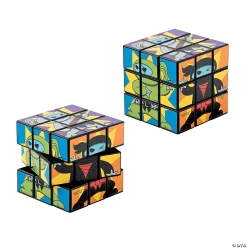 Ninja Puzzle Cubes - 12Pk