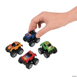 Monster Truck Pullback Racers - 12 PK