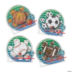 Sport Ball Pinball Games - 48Pk