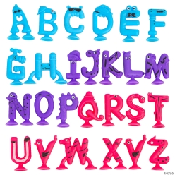 Suction Cup Alphabet Toys
