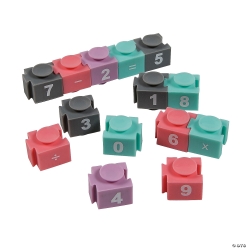 Suction Cup Number Blocks - 30Pk