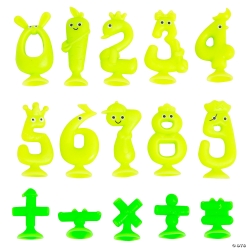 Suction Cup Number Toys