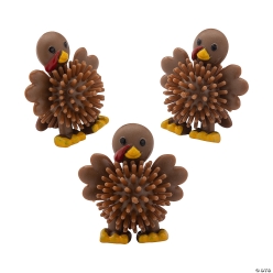 Turkey Porcupine Characters - 12Pk