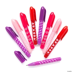 Valentine's Day Hearts Pens -24Pk