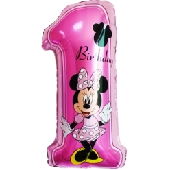 Minnie Mouse 75cm First Birthday Balloon