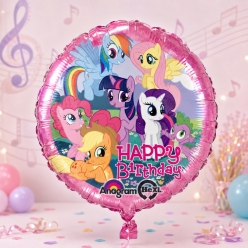 My Little Pony Bday Large Foil Balloon