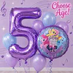 MLP Friendship Choose Age Balloon Bouquet