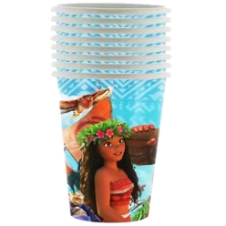 Moana Party Cups - 10 PACK