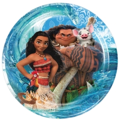 Moana Dessert Plates - 10 PK
