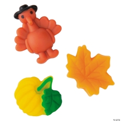 Thanksgiving Mochi Squishies - 12Pk