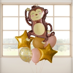 Monkey Deluxe Balloon Bouquet