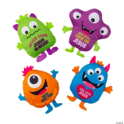 Religious Plush Monster Assortment - 50Pk