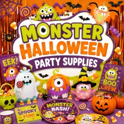 Monster Halloween Party Supplies