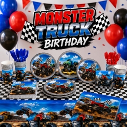 Monster Truck Birthday Party Supplies