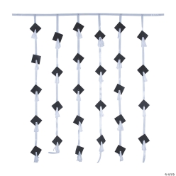 Graduation Hanging Mortarboard 6ft. x 6ft. Backdrop