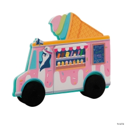 Moveable Ice Cream Truck Craft Kit-12Pk