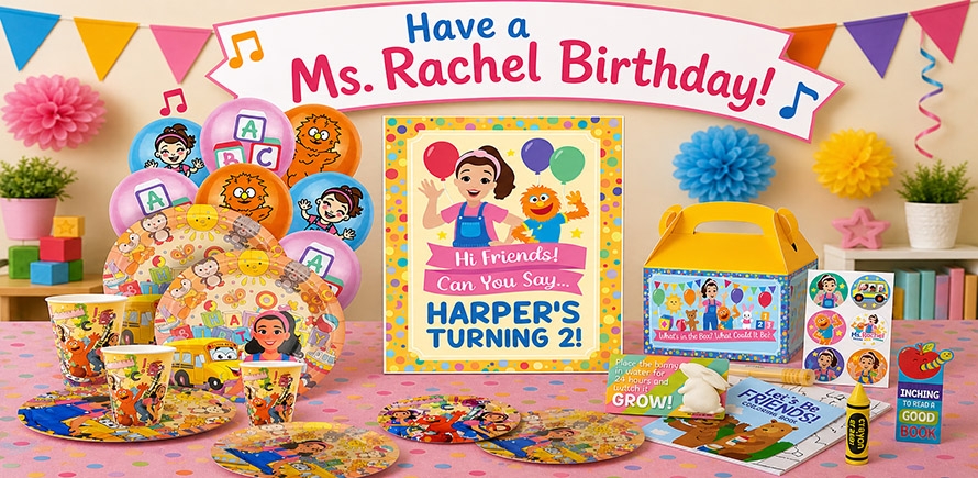 Ms. Rachel Birthday Party Supplies