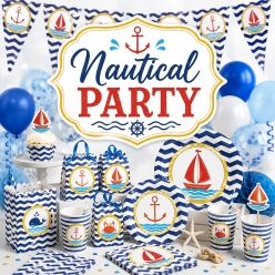 Nautical Birthday Party Supplies