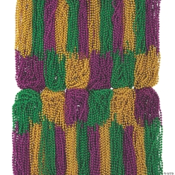Bulk Mardi Gras Bead Necklace Assortment-1000Pk